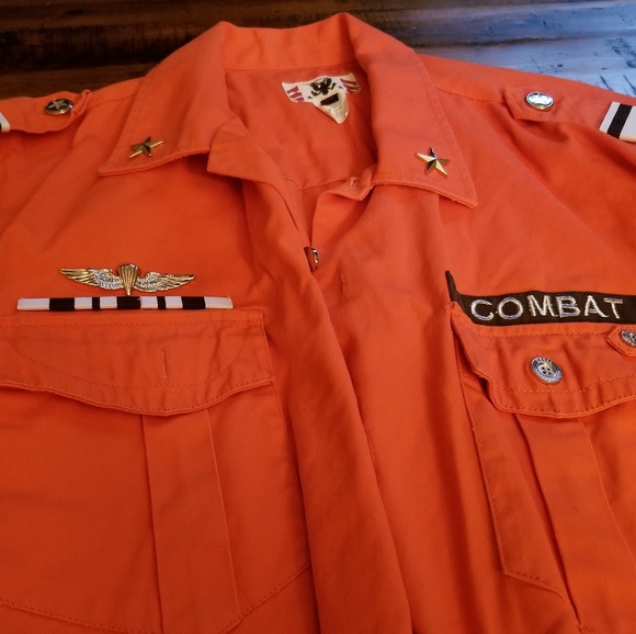 Mens Regal Military Style Combat Button 